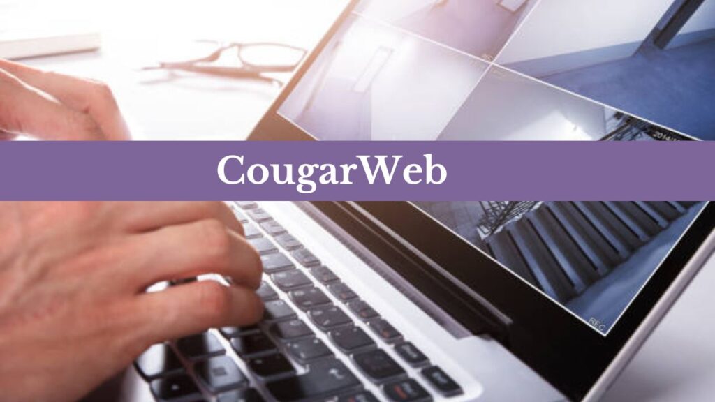 CougarWeb dashboard displaying academic tools and campus resources for students