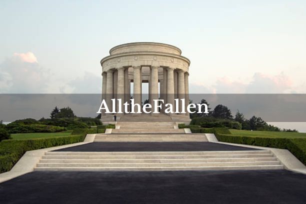 A memorial honoring allthefallen, symbolizing their forgotten contributions.